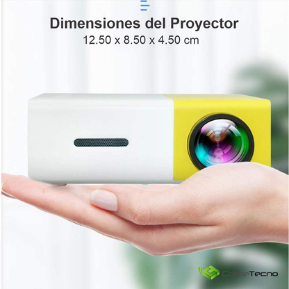 🎥✨ Mini Proyector – Cine Portátil en la Palma de tu Mano 🎥✨